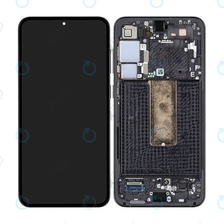 Samsung Galaxy S23 Plus S916B - Écran LCD + Écran tactile + Cadre (Noir fantôme) - GH82-30478A, GH82-30476A, GH82-30477A Genuine Service Pack