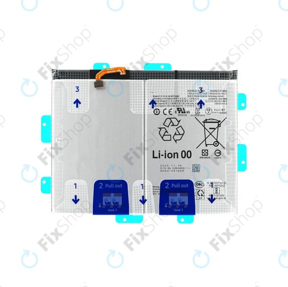 Samsung Galaxy Tab S9 FE X510, X516 - Batterie EB-BX516ABY 8000mAh