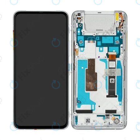 Asus ZenFone 8 Flip ZS672KS - Écran LCD + Ecran Tactile + Cadre (Argent Glacier) - 90AI0042-R20010 Genuine Service Pack