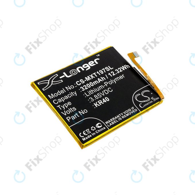 Batterie pour Motorola One Vision, 3200mAh, Li-Pol, 3.85 V, SB18C43602, HQ