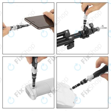 Kingsdun - Jeu de tournevis professionnels pour iPhone 117 en 1