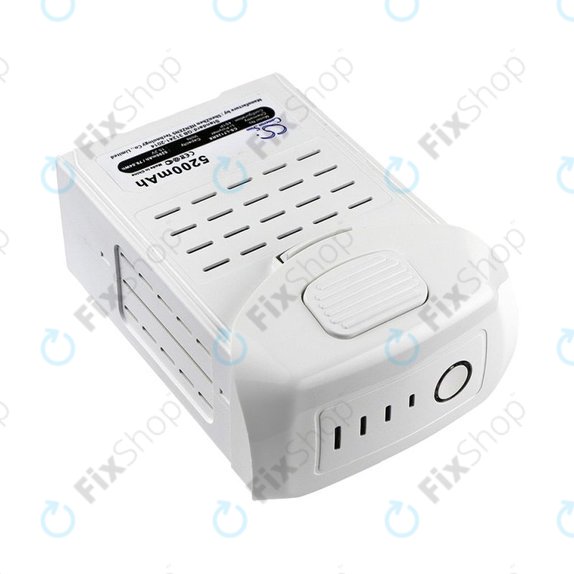 Batterie pour DJI Phantom 4, 5200mAh, Li-Pol, 15.2V, HQ