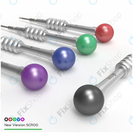 2UUL Scroo - Jeu de tournevis Lollipop 5 en 1 (nouvelle version)