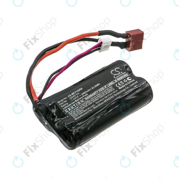 Batterie pour WLToys FY01, FY02, FY03, 12423, 12428, 3000mAh, Li-Ion, 7.4V, 300ZFY01, HQ