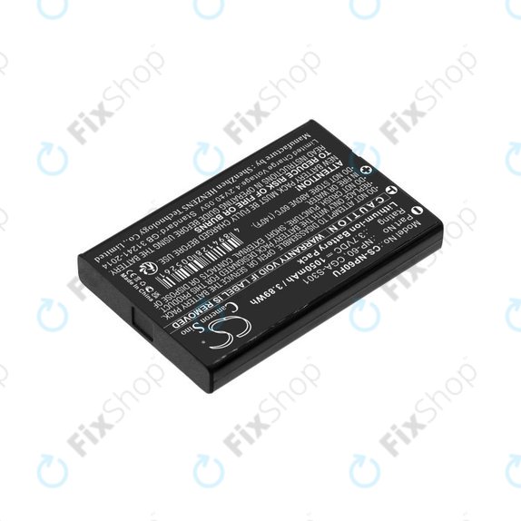 Batterie pour Agfa, HP Photosmart, Toshiba Camileo, 1050mAh, Li-Ion, 3.7V, NP-60, COMA-BP1, HQ
