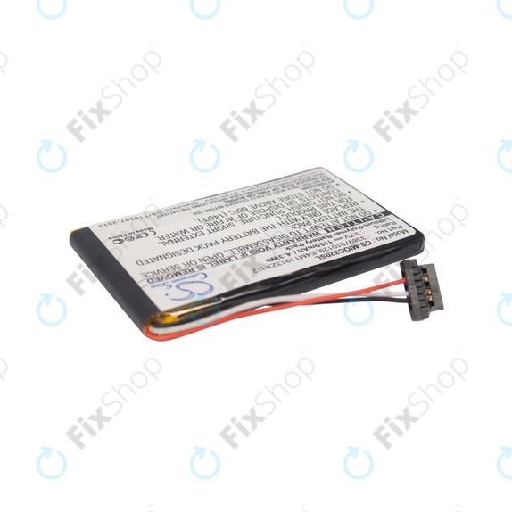 Batterie pour Mitac Mio C320, C520, C520t, C720, C810, BP-LX1320/11-B0001 SN, Li-Polymer, 3.7V, 1150mAh, HQ