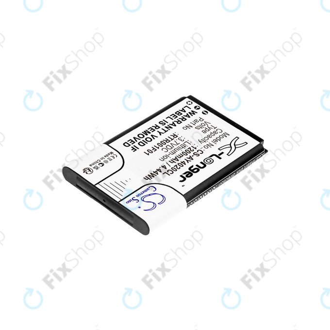Batterie pour Alcatel 8232, 1200mAh, Li-Ion, 3.7V, RTR001F01, HQ