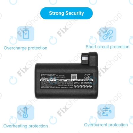 AEG série RX, Electrolux E, série P - Batterie S91-0400410-SU2, OSBP72LI, OSBP72LI25 2000mAh HQ