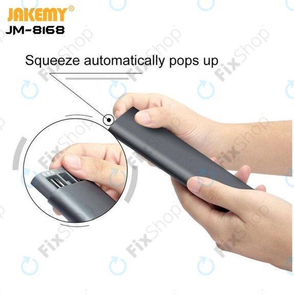 Jakemy JM-8168 - Jeu de tournevis de précision magnétiques polyvalents 24 en 1