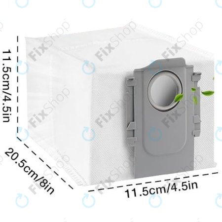Xiaomi Roborock Qrevo Curv, Qrevo Edge, S8 MaxV Ultra, S8 Max Ultra, Saros 10, Saros 10R, QV-series - Sac a poussiere