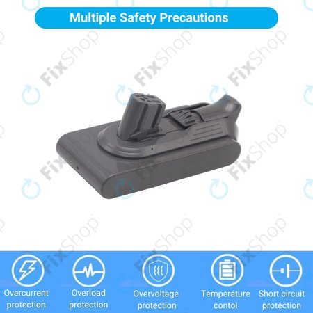 Dyson V12 - Batterie 965470-01 Li-Ion 25.2V 2500mAh