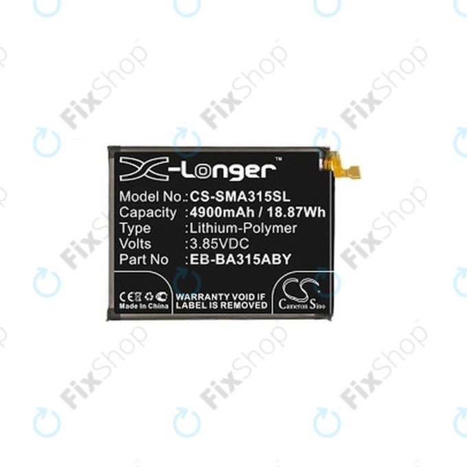 Samsung Galaxy A22 A225F, A31 A315F, A32 4G A325F - Batterie EB-BA315ABY 4900mAh HQ