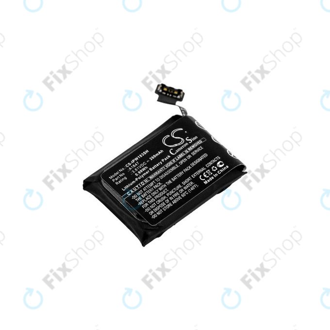 Apple Watch 3 38mm - Batterie (Version GPS) 260mAh HQ