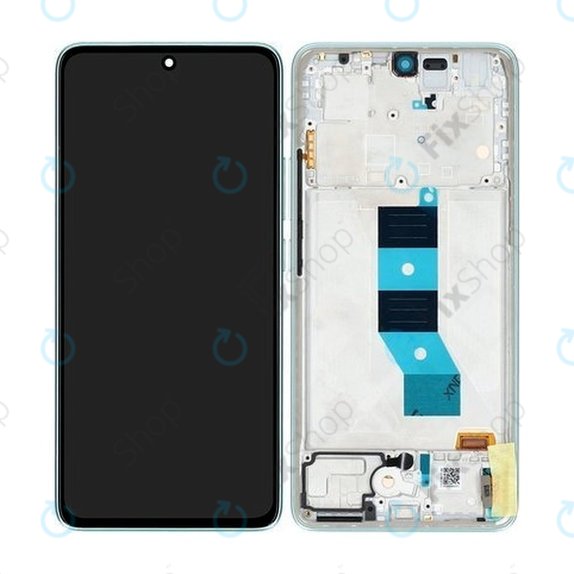 Xiaomi Redmi Note 14 5G 24094RAD4G - Écran LCD + Écran tactile + Cadre (Coral Green) - 56001800O1700 Genuine Service Pack