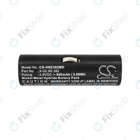 Batterie pour Heine Beta Handles, Heine Ophthalmoscope Beta 200, 850mAh, Ni-MH, 3.6V, X-02.99.382, BATT/110904-A1, HQ