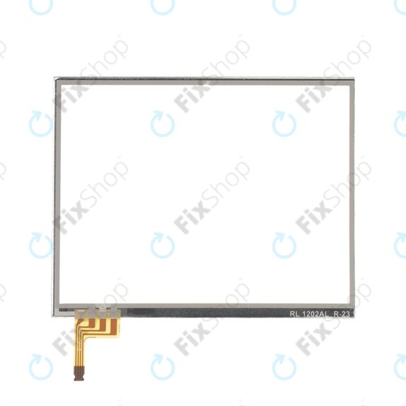 Vitre tactile inférieure avec adhésif pour Nintendo DS Lite