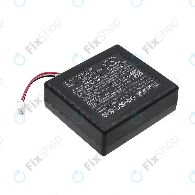 Batterie pour Hobot Legee 668, Legee 669, 2600mAh, Li-Ion, 14.8V, HB668P108, HQ