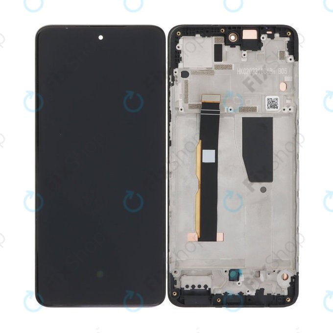 Motorola Moto G84 XT2347 - Écran LCD + Écran tactile + Cadre (Black) TFT