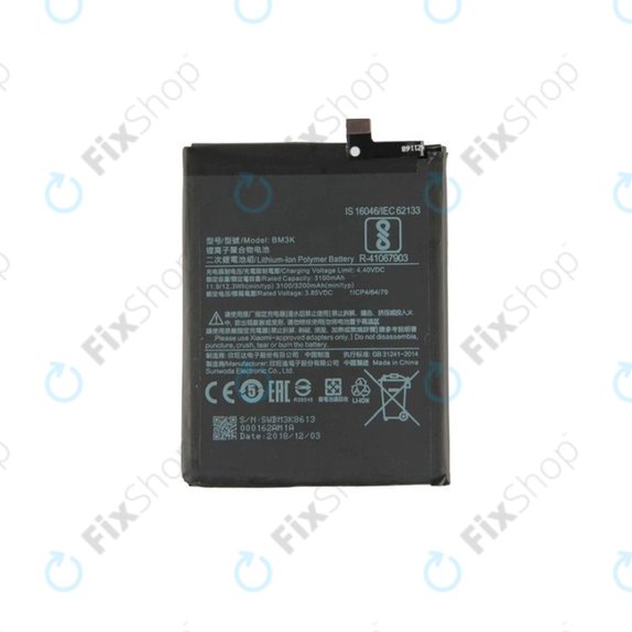 Xiaomi Mi Mix 3 - Batterie BM3K 3200mAh
