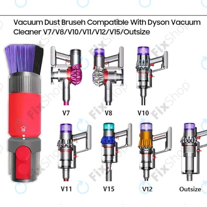 Brosse anti-rayures pour Dyson V7, V8, V10, V11, V12, V15