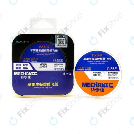 Mechanic - Fil Jump FlyLine en cuivre - 0,02 mm x 200 m