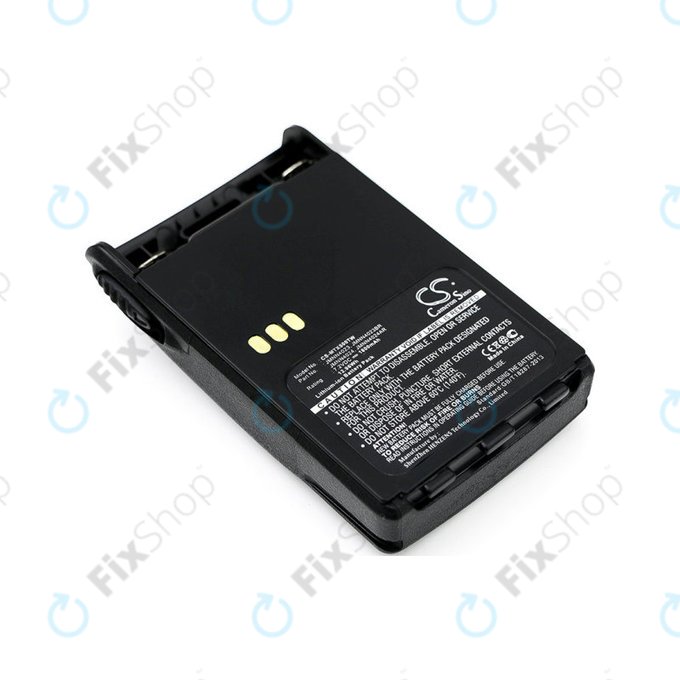 Batterie pour Motorola EX500, 560, 600, GP329, 628, 644, PTX760, 1800mAh, Li-Ion, 7.2V, JMNN4023, HQ