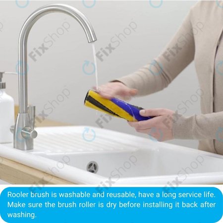 Dyson V11, V12, V15, V15s Detect Submarine - Brosse principale Slim Fluffy avec tete de nettoyage a rouleau doux