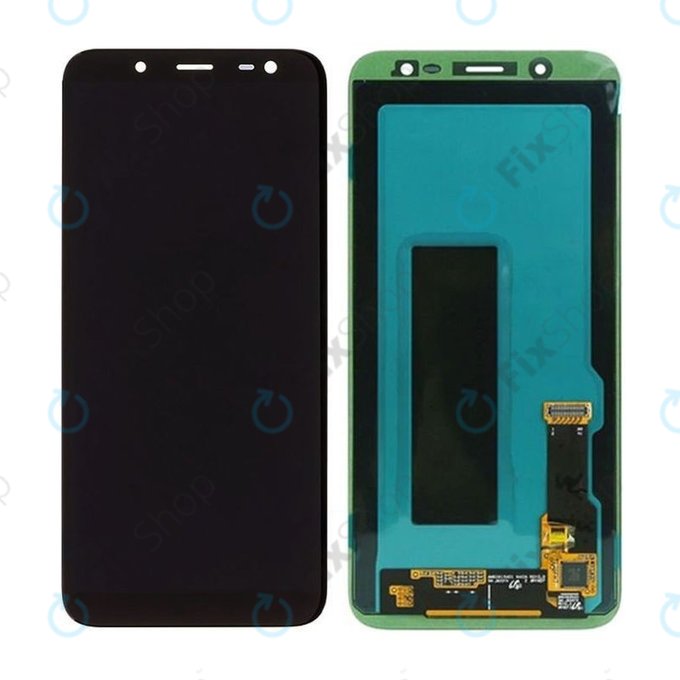 Samsung Galaxy J6 J600F - Écran LCD + Écran Tactile (Noir) - GH97-21931A, GH97-22048A Genuine Service Pack
