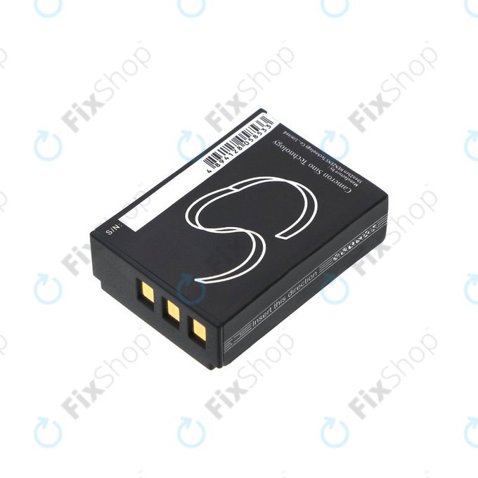 Batterie pour Toshiba Camileo X200, X400, 1600mAh, Li-Ion, 3.7V, PA3985, HQ