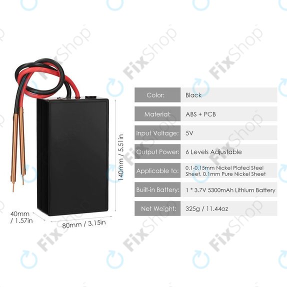 Mini SW - Machine de soudage par points réglable portable (5300mAh)