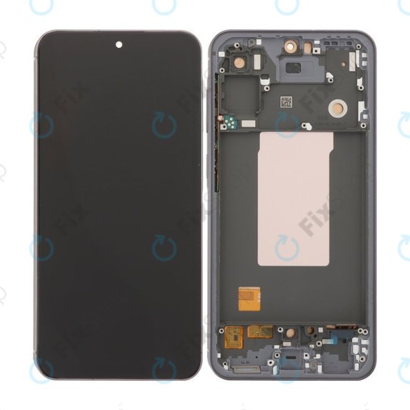 Samsung Galaxy A56 A566E - Écran LCD + Écran tactile + Cadre (Awesome Graphite) TFT