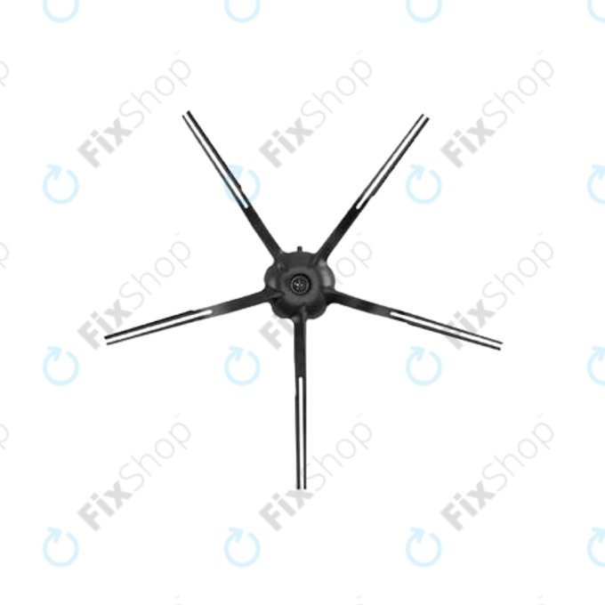 Kit de pièces de rechange pour Xiaomi Roborock S7, S7 MaxV Ultra (1x Brosse principale, 2x Filtre, 2x Brosse latérale – noire, 2x Chiffon de vadrouille)