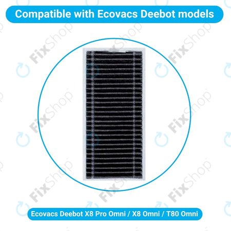 Ecovacs X8 Pro Omni, X8 Omni, T80 Omni - Filtre a poussiere