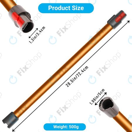 Dyson V-series, Outsize - Tube d'aspiration (Orange)