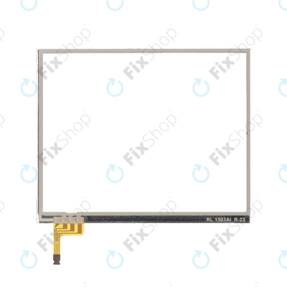 Vitre tactile inférieure avec adhésif pour Nintendo DSi