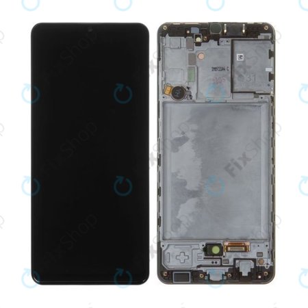 Samsung Galaxy A31 A315F - Écran LCD + Tactile + Cadre (Prism Crush Noir) - GH82-22905A, GH82-22761A, GH82-24406A, GH82-24455A Genuine Service Pack
