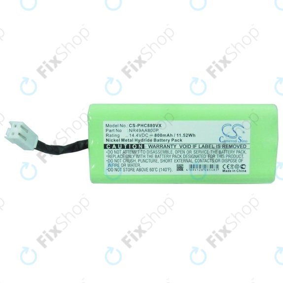 Philips Easystar - Batterie NR49AA800P Ni-MH 14.4V 800mAh HQ