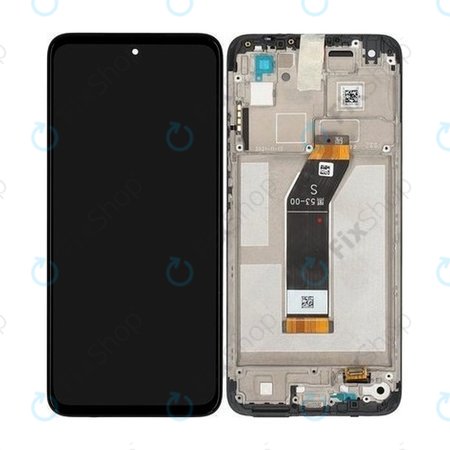 Xiaomi Redmi 10 (2022) 21121119SG 22011119UY - Écran LCD + Écran Tactile + Cadre (Gris Carbone) - 560001K19S00 Genuine Service Pack