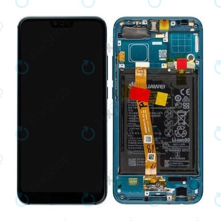 Huawei Honor 10 - Écran LCD + Écran tactile + Cadre + Batterie (Vert fantôme) - 02351YDB