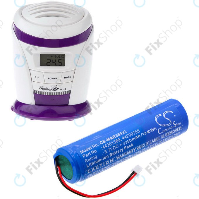 Batterie pour MARES ICON HD, ICON Genius, Genius Air, 3350mAh, Li-Ion, 3.7V, 44201389, HQ