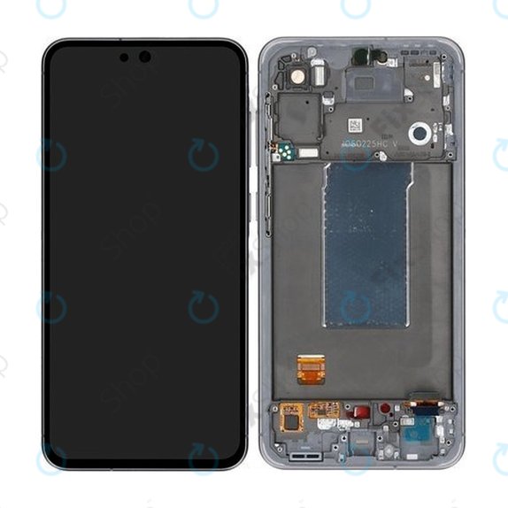 Samsung Galaxy A56 A566E - Écran LCD + Écran tactile + Cadre (Awesome Graphite) OLED