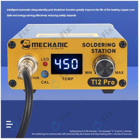 Mechanic T12 Pro - Station de Soudage Numérique