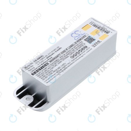 Batterie pour Garmin Zumo 400, 550, 2600mAh, Li-Ion, 3.7V, 010-10863-00, 011-01451-00, HQ