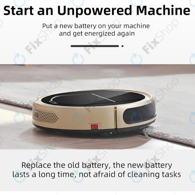 Proscenic Cocoa Smart 780T, 790T, Summer P1s, P2s - Batterie VR1717 Li-Ion 14.8V 2600mAh HQ