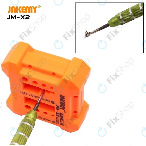 Jakemy JM-X2 - Chargeur et démagnétiseur magnétique