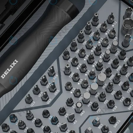 Xiaomi DELIXI - Ensemble de tournevis 145pcs