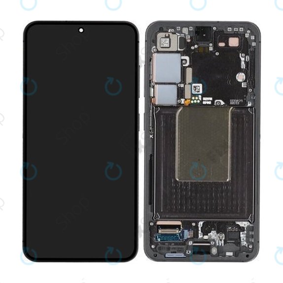 Samsung Galaxy S24 S921B - Écran LCD + Écran tactile + Cadre (Onyx Black) OLED