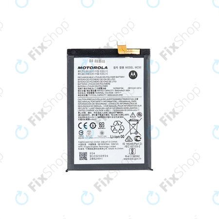 Motorola Moto G9 Power - Batterie MC50 6000mAh - SB18C87844 Genuine Service Pack