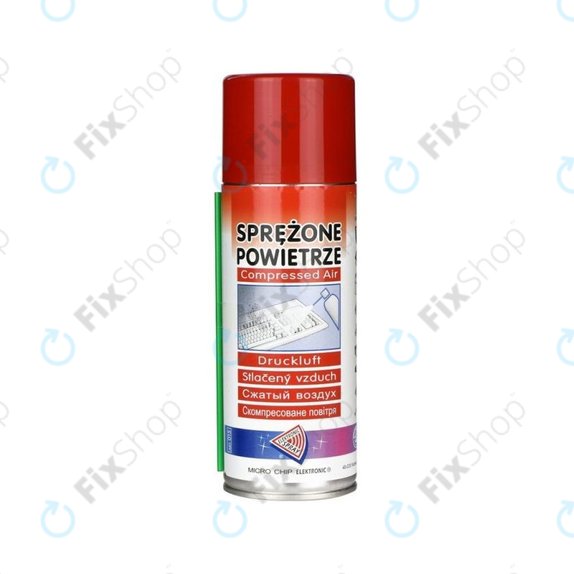 Micro Chip Electronic - Dépoussiéreur à air comprimé (inflammable) - 400 ml