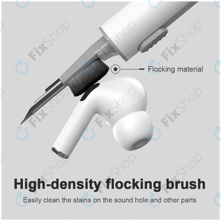 Stylo nettoyant pour le nettoyage des téléphones et des écouteurs (blanc)